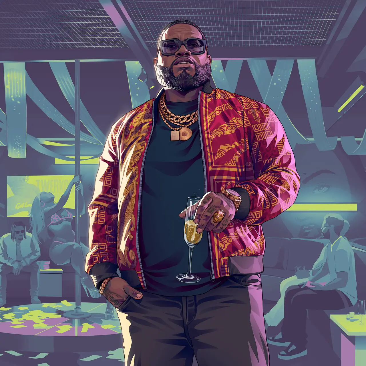 Boobie Ike — official Rockstar artwork