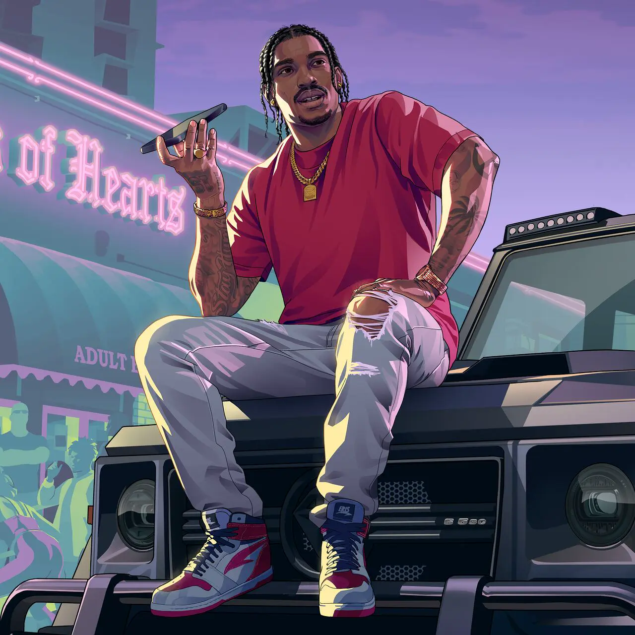 Dre’Quan Priest — official Rockstar artwork
