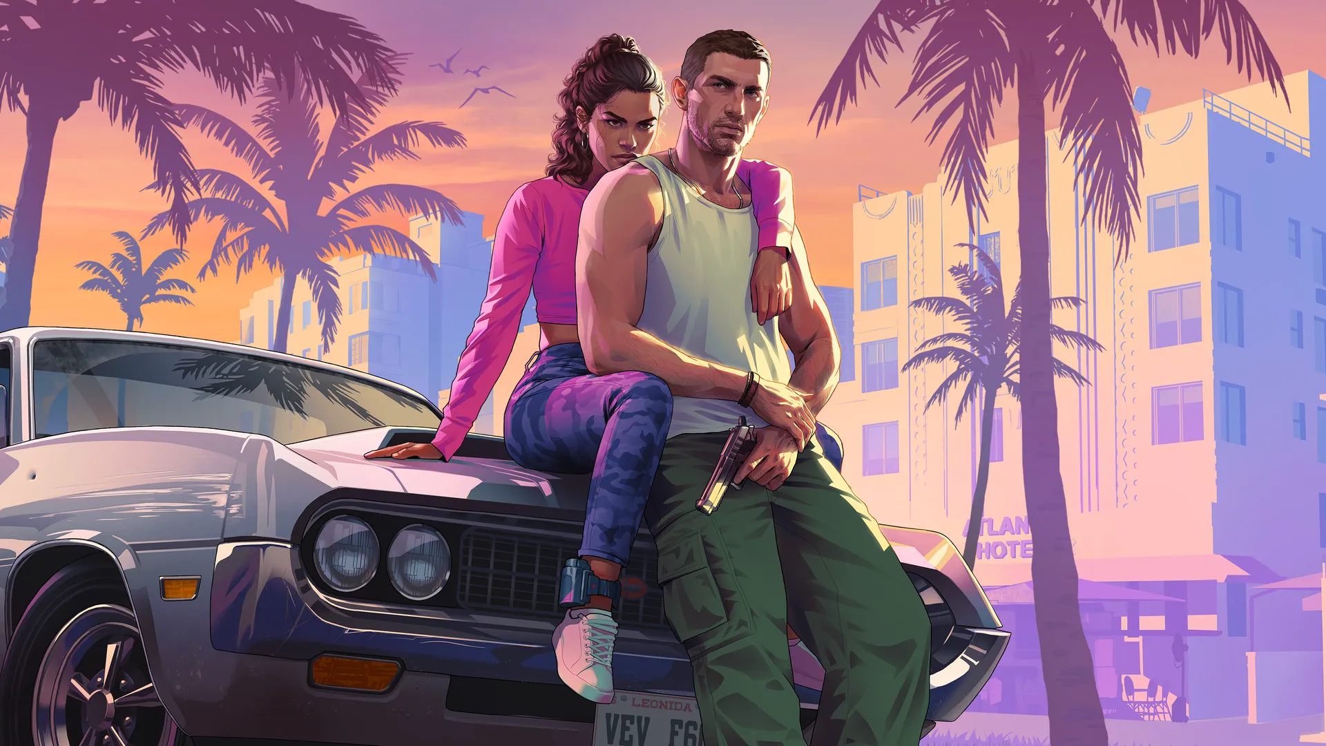 Official Grand Theft Auto VI cover art