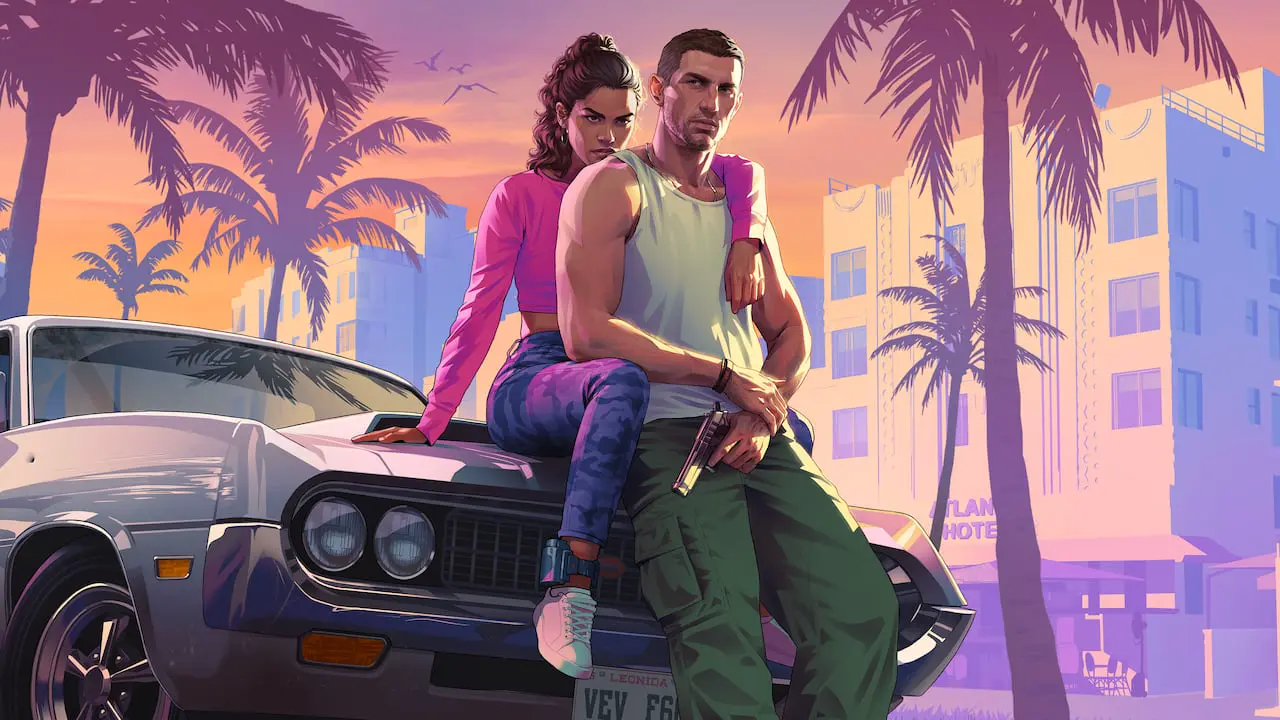 Official Grand Theft Auto VI Jason and Lucia still