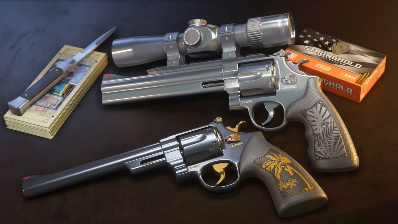 Hawk & Little Morgan Revolvers, official still 02