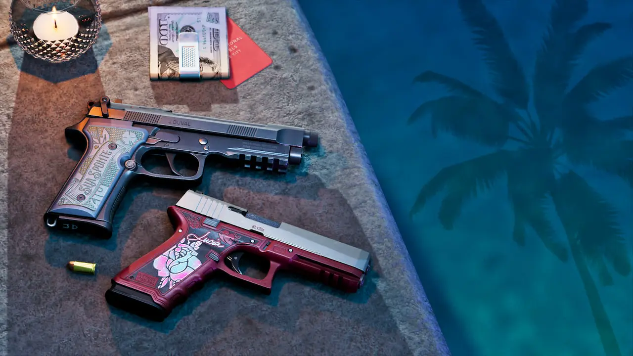 Official Grand Theft Auto VI Personalized Weapon Variants still