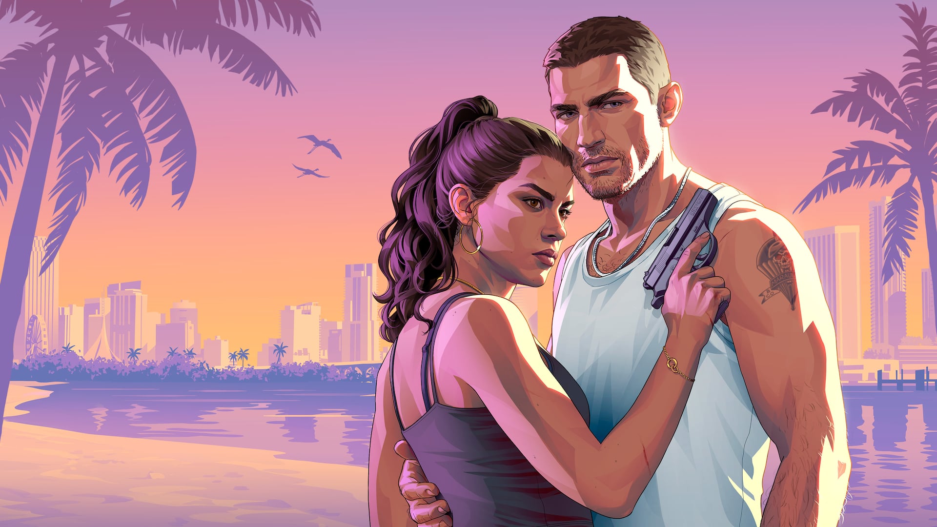 Flight leaks show Vice City. They do not ship a playable build.
