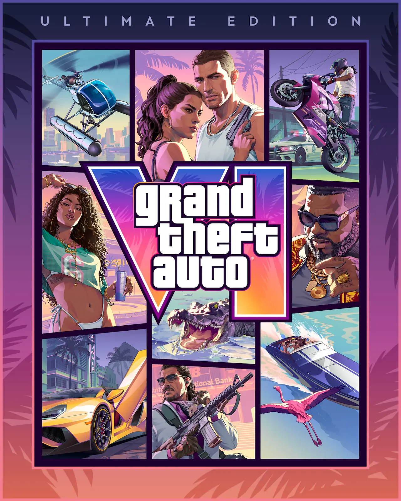 Grand Theft Auto VI Ultimate Edition front of box