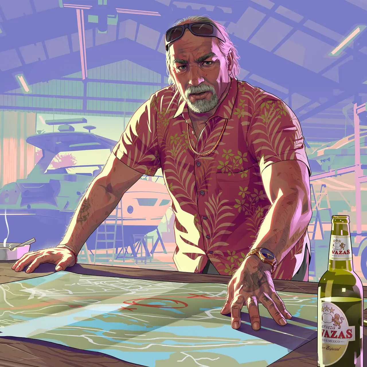 Official GTA 6 artwork of Brian Heder